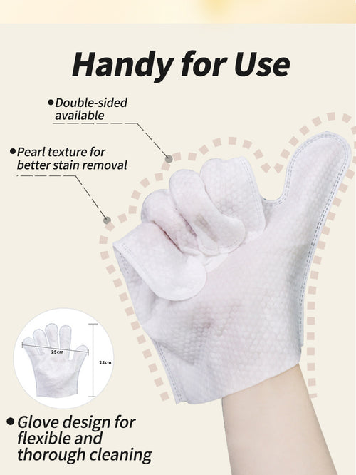 Pet No-Wash Gloves Deodorizing Disposable Pet Wipes