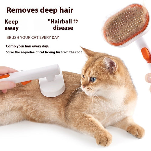Pet Automatic Hair Fading Hair Removal Brush